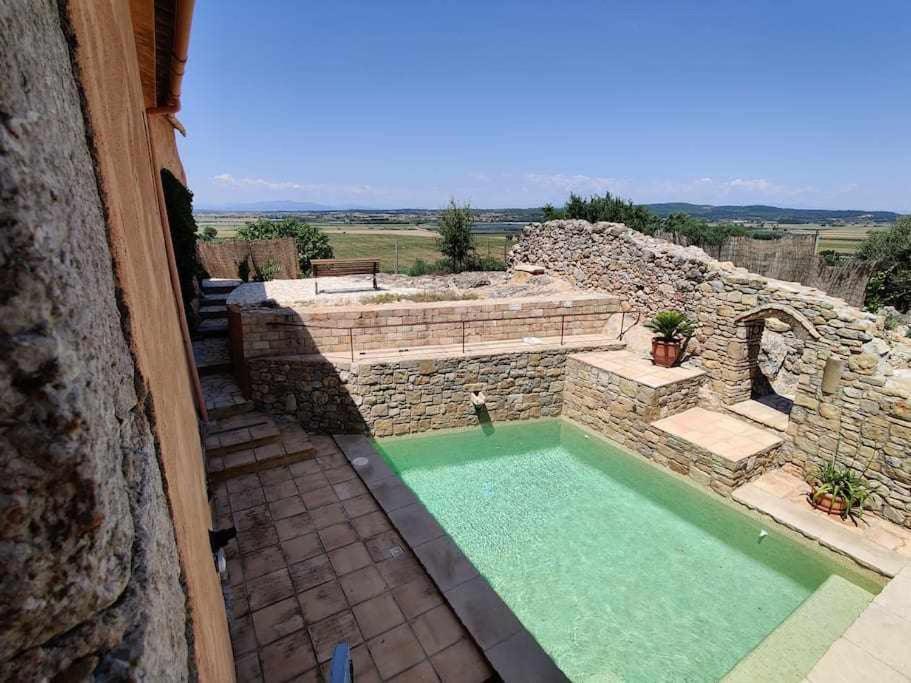 Enchanted Villa With Pool And Magical Views Bellcaire d'Emporda Exterior photo